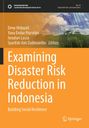 Titel: "Examining Disaster Risk Reduction in Indonesia". Autoren: Deny Hidayati, Yanu Endar Prasetyo. Oberer Bildteil zeigt ein modernes Glasgebäude.