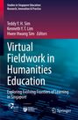 "Virtual Fieldwork in Humanities Education" unten blaue Linien, oben violetter Hintergrund, Logos von NIE und Springer.
