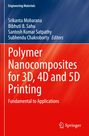 Titel: "Polymer Nanocomposites for 3D, 4D and 5D Printing". Oben blaue und unten rote Farbverläufe. Springer-Logo.