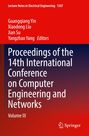 Text: "Proceedings of the 14th International Conference on Computer Engineering and Networks Volume III."  
Design: Roter Hintergrund, Springer-Logo.