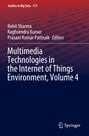 "Multimedia Technologies in the Internet of Things Environment, Volume 4", rote und blaue Grafik mit Binärcode und Springer-Logo.