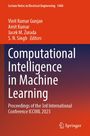 Titel: "Computational Intelligence in Machine Learning". Orange-blauer Hintergrund, Springer-Logo.