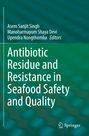 Titel: "Antibiotic Residue and Resistance in Seafood Safety and Quality". Grüner Hintergrund, Springer-Logo unten.