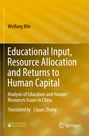 Titel: Educational Input, Resource Allocation and Returns to Human Capital. Hintergrund in Gelb. Springer-Logo unten rechts.