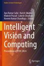"Intelligent Vision and Computing. Proceedings of ICIVC 2024." Autoren, farbiger Hintergrund, Springer-Logo.