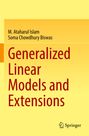 „Generalized Linear Models and Extensions“ von M. Ataharul Islam und Soma Chowdhury Biswas auf gelb-orangefarbenem Hintergrund.