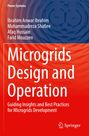 „Microgrids Design and Operation“ in großer Schrift auf rotem Hintergrund, darüber Autoren und ein Springer-Logo.