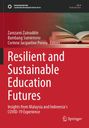 Titel: "Resilient and Sustainable Education Futures". Oben Buch, Springer-Logo.