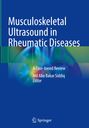 „Musculoskeletal Ultrasound in Rheumatic Diseases“ steht über einem bunten Hintergrund; „Springer“-Logo unten.