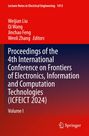 Titel: "Proceedings of the 4th International Conference on Frontiers of Electronics, Information and Computation Technologies (ICFEICT 2024), Volume I". Oben in Rot: "Lecture Notes in Electrical Engineering 1413". Unten das Springer-Logo.