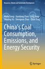 "China’s Coal Consumption, Emissions, and Energy Security" steht groß, Autoren oben, blau-gelber Hintergrund mit Windrädern.