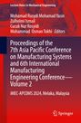 Proceedings of the 7th Asia Pacific Conference on Manufacturing Systems and 6th International Manufacturing Engineering Conference - Volume 2, Buch