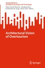 "Architectural Vision of Overtourism", roter Hintergrund, oben wellenförmiges Muster, Springer-Logo unten rechts.