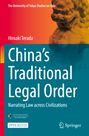 "China's Traditional Legal Order: Narrating Law across Civilizations" von Hiroaki Terada. Farbverlauf und Statue rechts.