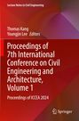 „Proceedings of 7th International Conference on Civil Engineering and Architecture, Volume 1“, roter Hintergrund.