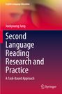 Text: Second Language Reading Research and Practice: A Task-Based Approach. Farben verlaufen von Gelb zu Violett.