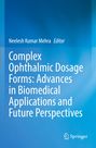 „Complex Ophthalmic Dosage Forms: Advances in Biomedical Applications“ in Weiß auf blauem Hintergrund, Springer-Logo unten.