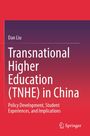"Transnational Higher Education (TNHE) in China" von Dan Liu. Rot-violetter Hintergrund, Springer-Logo.