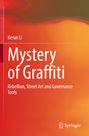 „Kerun Li, Mystery of Graffiti: Rebellion, Street Art and Governance Tools.“ Hintergrund in Orange- und Brauntönen, Springer-Logo.