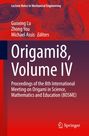 Origami8, Volume IV, Buch