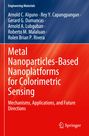 Cover: "Metal Nanoparticles-Based Nanoplatforms for Colorimetric Sensing" Autoren: mehrere. Springer-Logo.