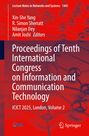 Proceedings of Tenth International Congress on Information and Communication Technology, Buch