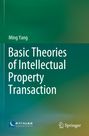 Titel: "Basic Theories of Intellectual Property Transaction". Autor: Ming Yang. Grüner Hintergrund mit Logos unten.