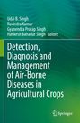 "Detection, Diagnosis and Management of Air-Borne Diseases in Agricultural Crops," grüne Wellenmuster, Autorennamen oben.