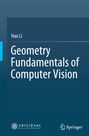 Titel: "Geometry Fundamentals of Computer Vision". Autor: Hao Li. Logos: Shanghai Jiao Tong University Press und Springer.