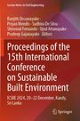 Text: "Proceedings of the 15th International Conference on Sustainable Built Environment, ICSBE 2024, 20–22 December, Kandy, Sri Lanka." Oben stehen Namen der Herausgeber. Unten rechts ist das Springer-Logo. Hintergrund in Orange-Tönen.