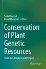 Titel: "Conservation of Plant Genetic Resources". Herausgeber: Saikat Gantait, Paweł Chmielarz. Verlag: Springer. Grün-blauer Hintergrund.