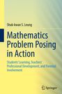 Text: "Shuk-kwan S. Leung, Mathematics Problem Posing in Action" auf gelbem Hintergrund, Springer-Logo unten.