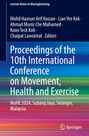 "Proceedings of the 10th International Conference on Movement, Health and Exercise. MoHE 2024, Subang Jaya, Malaysia." Bunter Hintergrund.