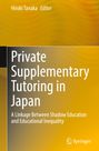 Private Supplementary Tutoring in Japan, Buch