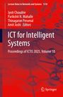 "Lecture Notes in Networks and Systems 1510", "ICT for Intelligent Systems", Springer-Logo, abstraktes Netzwerk.