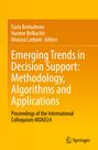 Oben die Namen der Herausgeber. Titel: "Emerging Trends in Decision Support". Unten: "Proceedings of the International Colloquium MOAD24". Springer-Logo unten rechts. Hintergrund orange.