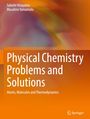 Oben links stehen zwei Namen. Unten: „Physical Chemistry Problems and Solutions“ und „Atoms, Molecules and Thermodynamics“. Rechts unten ist ein Logo. Der Hintergrund ist in orange und violett gehalten.
