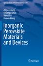 Zhigang Zang: Inorganic Perovskite Materials and Devices, Buch