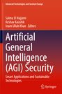 Titel: "Artificial General Intelligence (AGI) Security". Farben in Rot und Dunkelrot mit Springer-Logo.