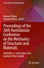 Titel: Proceedings of the 26th Australasian Conference on the Mechanics of Structures and Materials. Rotes, gradientes Cover.