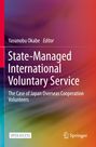 "State-Managed International Voluntary Service" auf buntem Farbverlauf, "Springer" Logo unten rechts, "Open Access"-Label.