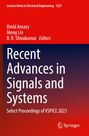„Lecture Notes in Electrical Engineering 1227“, „Recent Advances in Signals and Systems“, darunter das Springer-Logo.