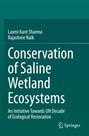 Titel: Conservation of Saline Wetland Ecosystems. Autoren: Laxmi Kant Sharma, Rajashree Naik. Hinweis auf UN-Initiative. Springer-Logo unten.