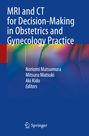 Text: "MRI and CT for Decision-Making in Obstetrics and Gynecology Practice." Bunte, fließende Farbverläufe. Springer-Logo.