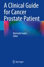 Titel: "A Clinical Guide for Cancer Prostate Patient." Herausgeber: Narmada Gupta. Blauer Hintergrund mit bunten Verläufen. Springer-Logo unten.
