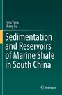 Titel: "Sedimentation and Reservoirs of Marine Shale in South China". Autoren: Feng Yang, Shang Xu. Dunkelgrüner Hintergrund.