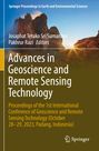 "Advances in Geoscience and Remote Sensing Technology" mit Landschaft und Sonnenaufgang im Hintergrund, Springer-Logo.