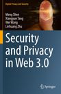 „Security and Privacy in Web 3.0“ und Autoren. Oben ein Fingerabdruck mit digitalem Muster, Springer-Logo unten.