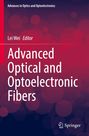 "Advanced Optical and Optoelectronic Fibers" steht in großer Schrift. Ein Logo ist unten rechts platziert. Hintergrund rot und lila.