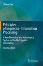 "Principles of Imprecise-Information Processing" von Shiyou Lian, zweite Ausgabe. Abstraktes blau-grünes Hintergrunddesign.